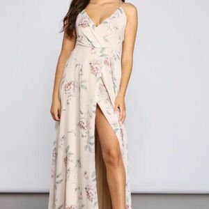 Windsor Blush Floral Maxi Dress